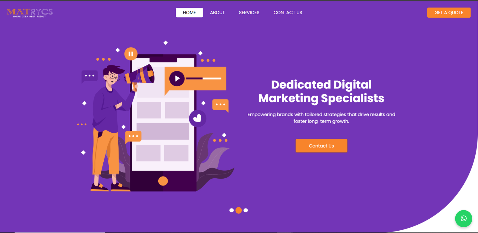 Matrycs Digital Marketing & Brand Growth Platform